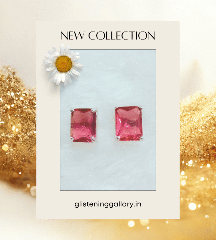ELEGANT STONE STUDS EARRINGS FOR WOMEN