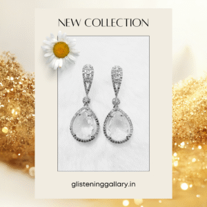 Crystal Teardrop Elegance Earrings