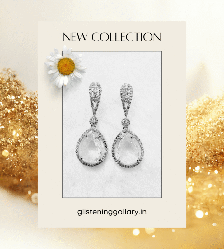 Crystal Teardrop Elegance Earrings