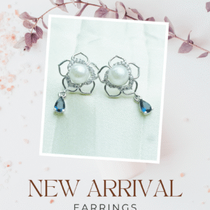 Pearl Bloom Drop Earrings