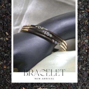 Golden Evil Eye Trio Bracelet