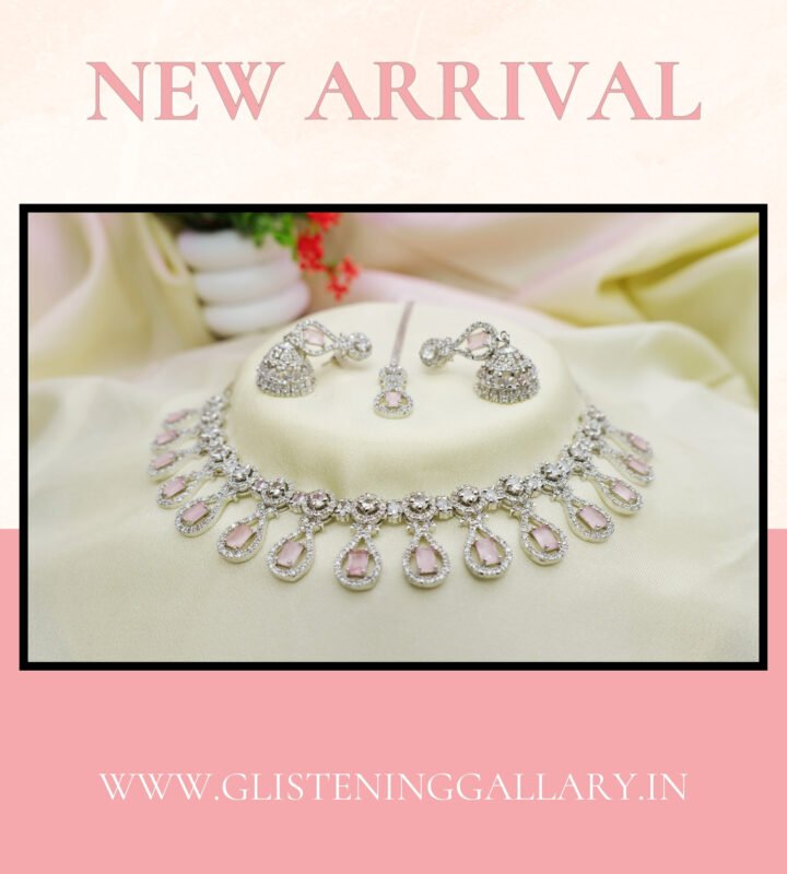 Blush Royale Diamond Necklace Set