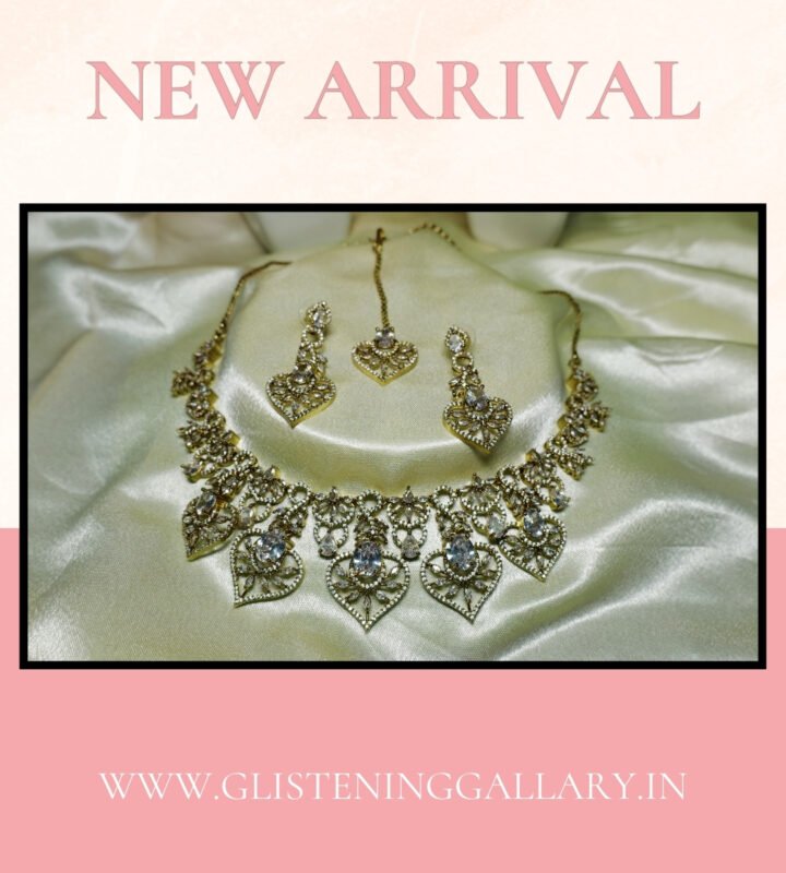 ✨ Royal Heartstone Necklace Set