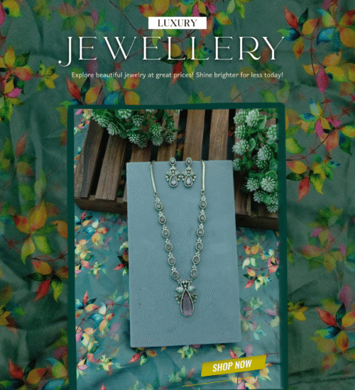 Royal Blush Elegance Necklace Set