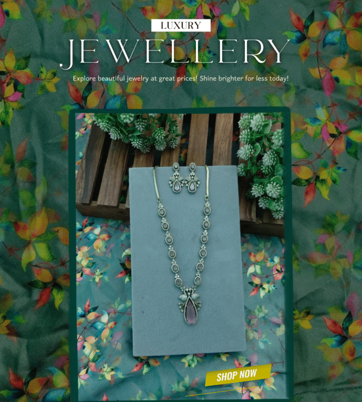 Royal Blush Elegance Necklace Set