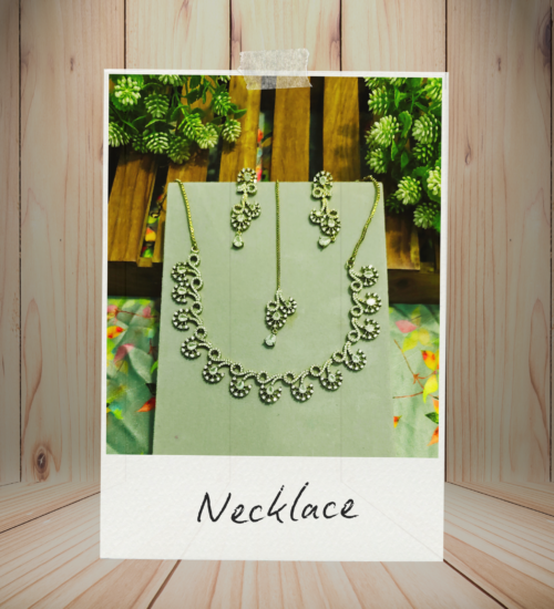 Floral Sparkle Heritage Necklace Set