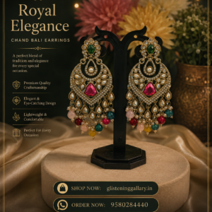 Royal Radiance Chandbali Earrings