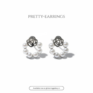 Pearl Bloom Stud Earrings