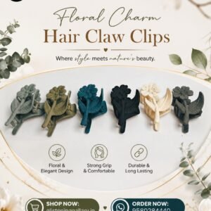 Blossom Bloom Hair Claw Clip