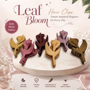 LeafLuxe Hair Claw Clip