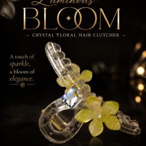 Flora Crystal Hair Clutcher
