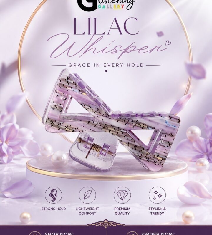 Lilac Prism Hair Clutcher