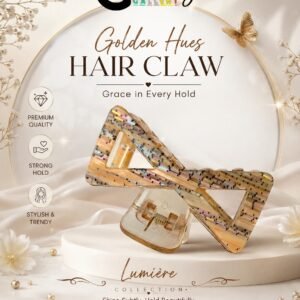 Amethyst Glow Hair Clutcher
