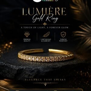Lumière Gold Ring