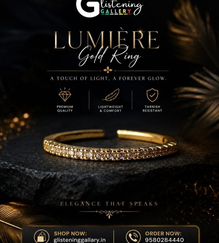 Lumière Gold Ring