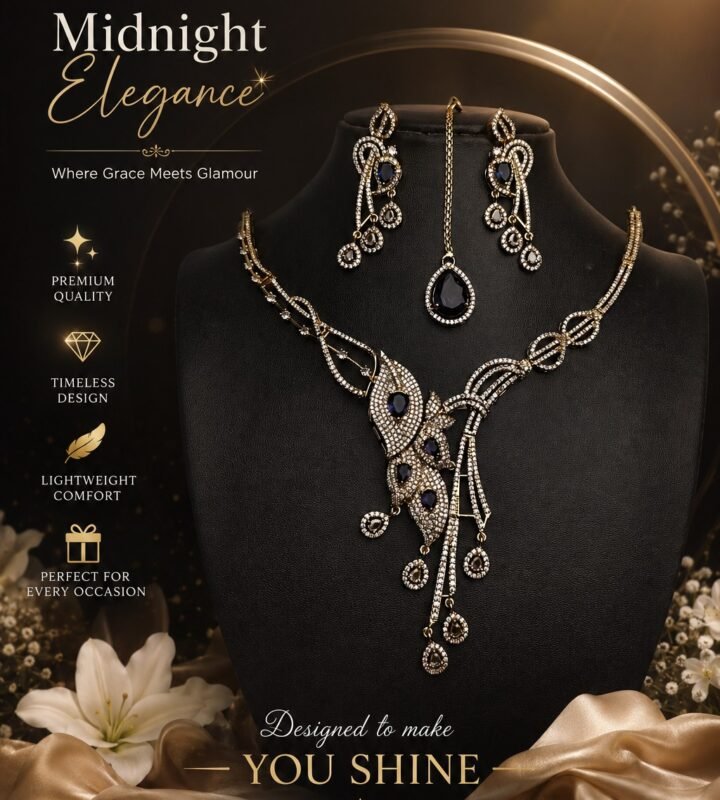 Midnight Elegance Jewelry Set