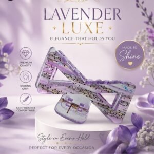 Lavender Aura Hair Clutcher