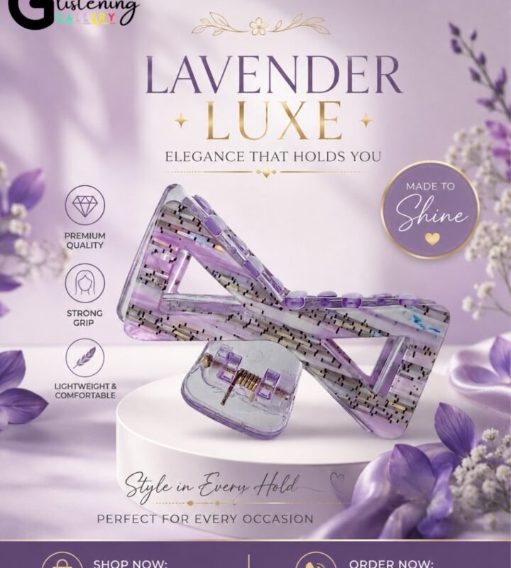 Lavender Aura Hair Clutcher