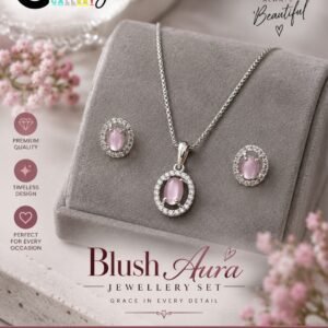 Grace Halo Jewellery Set