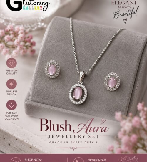 Grace Halo Jewellery Set