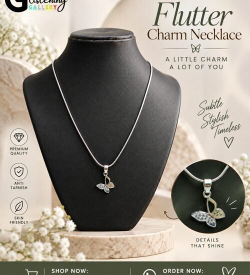 Flutter Charm Necklace