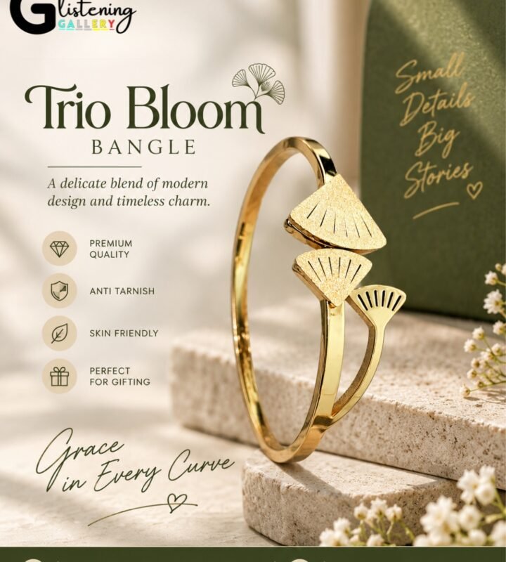 Trio Bloom Bangle