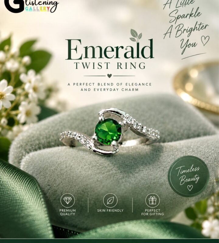 Emerald Grace Ring