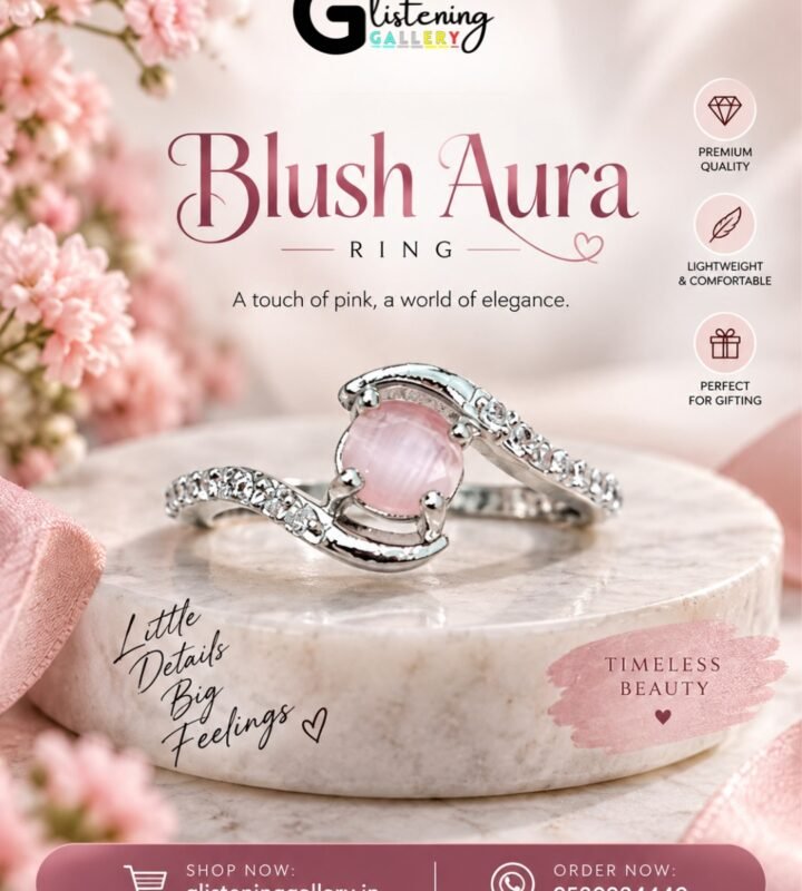Blush Aura Ring