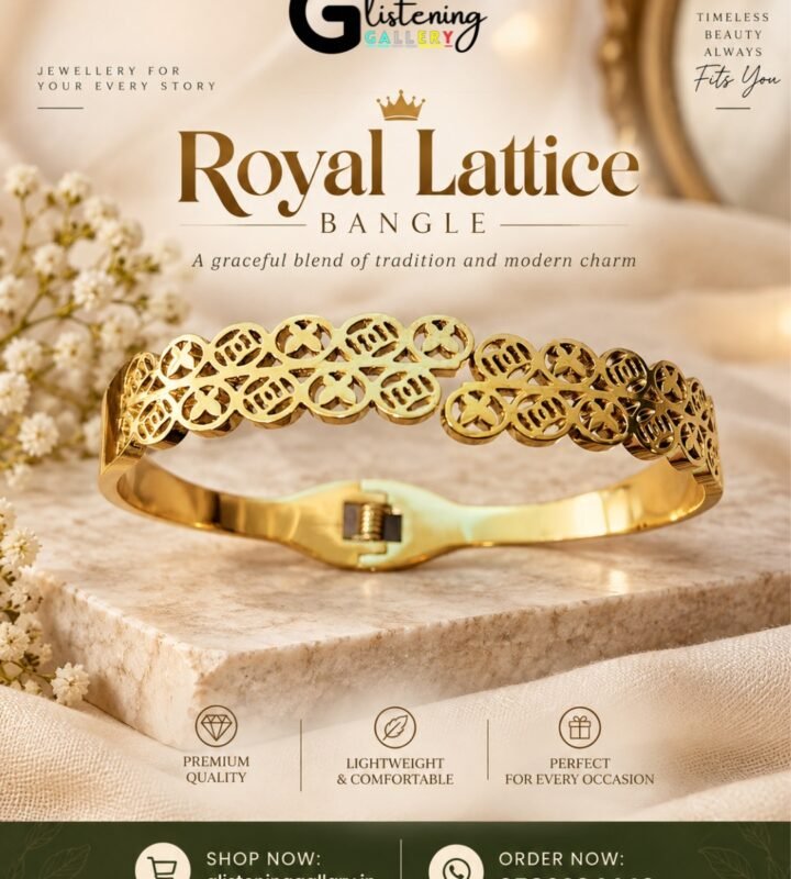 Royal Lattice Bangle