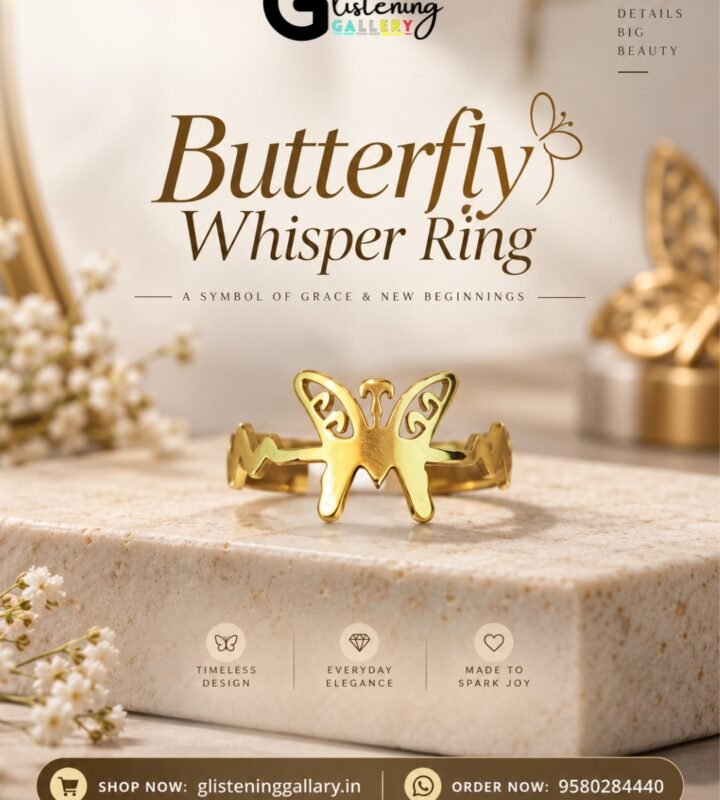 Butterfly Whisper Ring