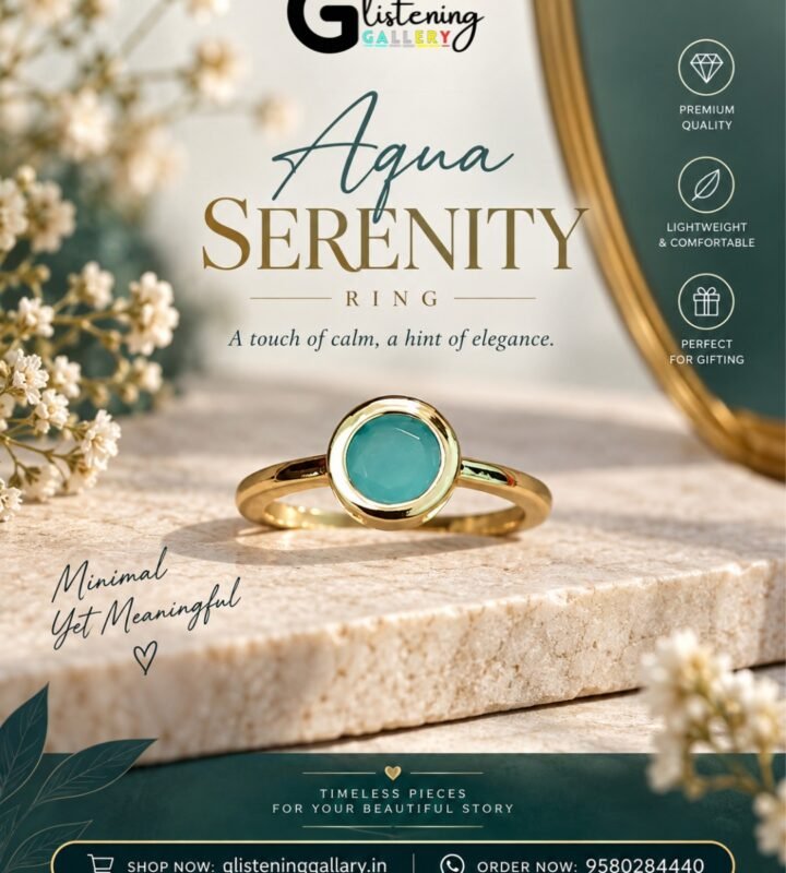 Aqua Serenity Ring